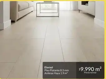 Etersol piso flotante 8 3 mm