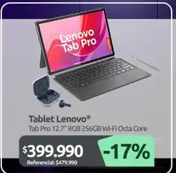 PC Factory Lenovo - tablet tab pro 12.7 oferta