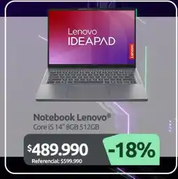 PC Factory Lenovo - notebook oferta
