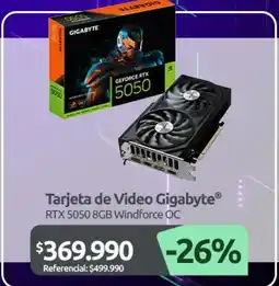 PC Factory Tarjeta de video oferta