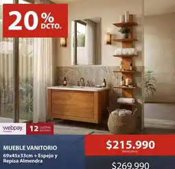 Mimbral Mueble vanittorio oferta