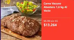 Super Bodega a Cuenta Al vacío carne vacuno abastero oferta