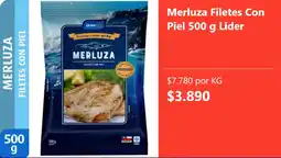 Super Bodega a Cuenta Merluza filetes con piel lider oferta