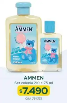 Cruz Verde Ammen set colonia oferta