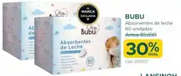 Cruz Verde Bubu absorventes de leche oferta