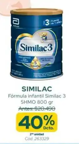 Cruz Verde Similac fórmula infantil similac 3 5hmo oferta