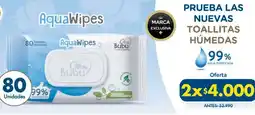 Cruz Verde Aquawipes toallitas húmedas oferta