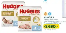Cruz Verde HUGGIES Pañales desechables natural care oferta