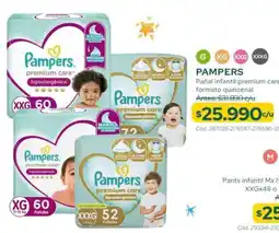 Cruz Verde Pampers pañal infantil premium care formato quincenal oferta