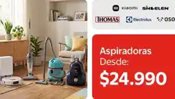 Lider Xiaomi - aspiradoras oferta