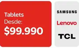 Lider Lenovo - tablets oferta