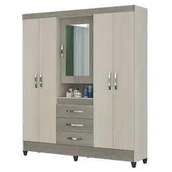 Abcdin Closet 5 Puertas 3 Cajones oferta