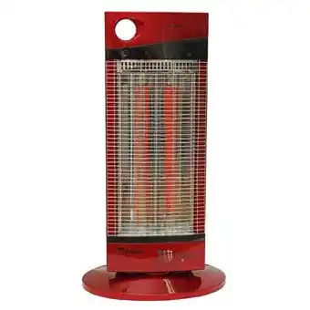Abcdin Calefactor eléctrico NSB 120K5 1000 W Rojo oferta