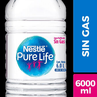 Unimarc Agua mineral Nestlé Pure Life sin gas bidón 6 L oferta