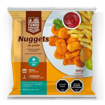 Unimarc Nuggets de pollo Fundo Río Alegre 400 g oferta