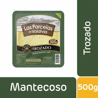 Unimarc Queso mantecoso Las Parcelas de Valdivia trozo 500 g oferta
