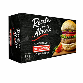 Unimarc Hamburguesa de vacuno Receta del Abuelo 10 un de 100 g oferta