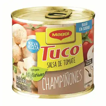 Unimarc Salsa de tomate Maggi Tuco con champiñón lata 245 g oferta