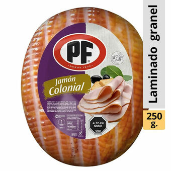 Unimarc Jamón colonial PF granel 250 g oferta