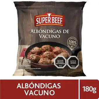 Unimarc Albóndigas de vacuno Super Beef 180 g oferta