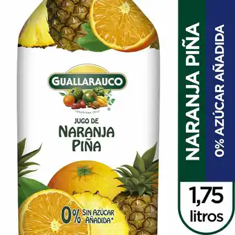 Unimarc Jugo fresco Guallarauco naranja piña 1.75 L oferta