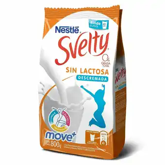 Unimarc Leche en polvo Svelty descremada sin lactosa bolsa 800 g oferta