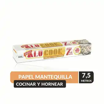 Unimarc Papel siliconado Alucook 7.5 m oferta