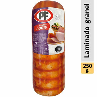 Unimarc Arrollado de lomo PF granel 250 g oferta