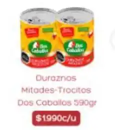 Supermercados Romanini Dos caballos - mitades-trocitos oferta