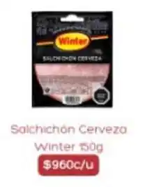 Supermercados Romanini Winter - salchichon cerveza oferta