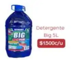 Supermercados Romanini Detergente big 5l oferta