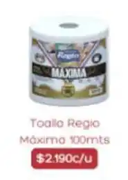 Supermercados Romanini Toalla regio maxima oferta