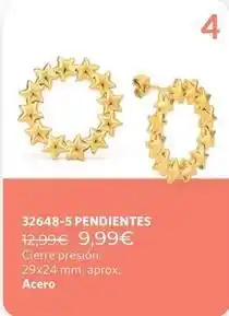 Cristian Lay 32648-5 pendientes oferta