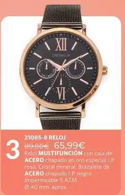Cristian Lay Cristal - reloj multifuncion con caja de acero oferta