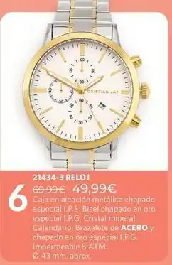 Cristian Lay Cristal - reloj oferta