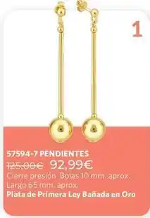Cristian Lay Plato de primera ley banada en oro oferta