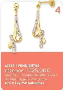 Cristian Lay 67553-1 pendientes oferta