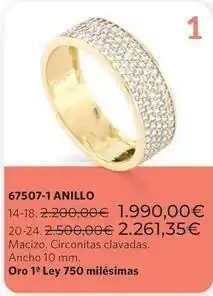 Cristian Lay Anillo oferta