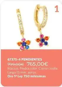 Cristian Lay 67375-4 pendientes oferta