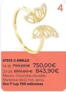 Cristian Lay 67513-2 anillo oferta