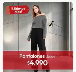 Tricot Pantalones desde oferta