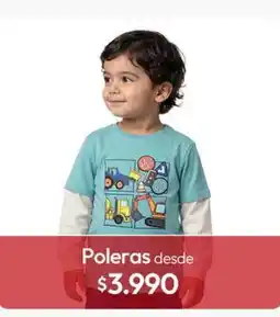 Tricot Poleras desde oferta
