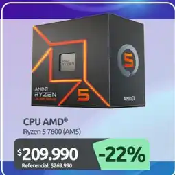 PC Factory Amd - ryzen 5 7600 (am5) oferta