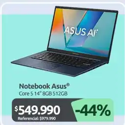 PC Factory Asus - notebook oferta