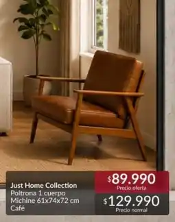 Constructor Sodimac Just home collection poltrona 1 cuerpo oferta