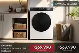 Constructor Sodimac Electrolux - lavadora secadora oferta