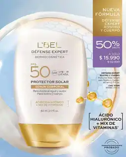 L'Bel Nueva formula s fps 50 oferta