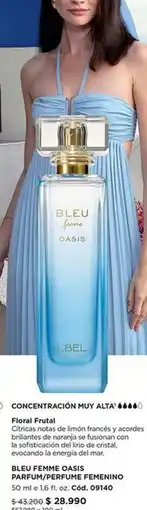 L'Bel Cristal - b.l.e.l. femme oasis parfum/viceuse cmskinho oferta