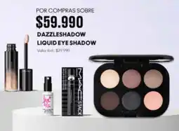 MAC Cosmetics Valor - dazzleshadow liquid eye shadow oferta