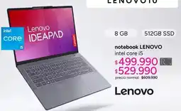 Ripley Lenovo - notebook oferta